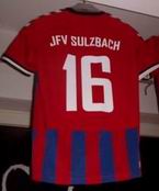 Das neue einheitliche Mannschaftstrikot des JFV Sulzbach e.V.